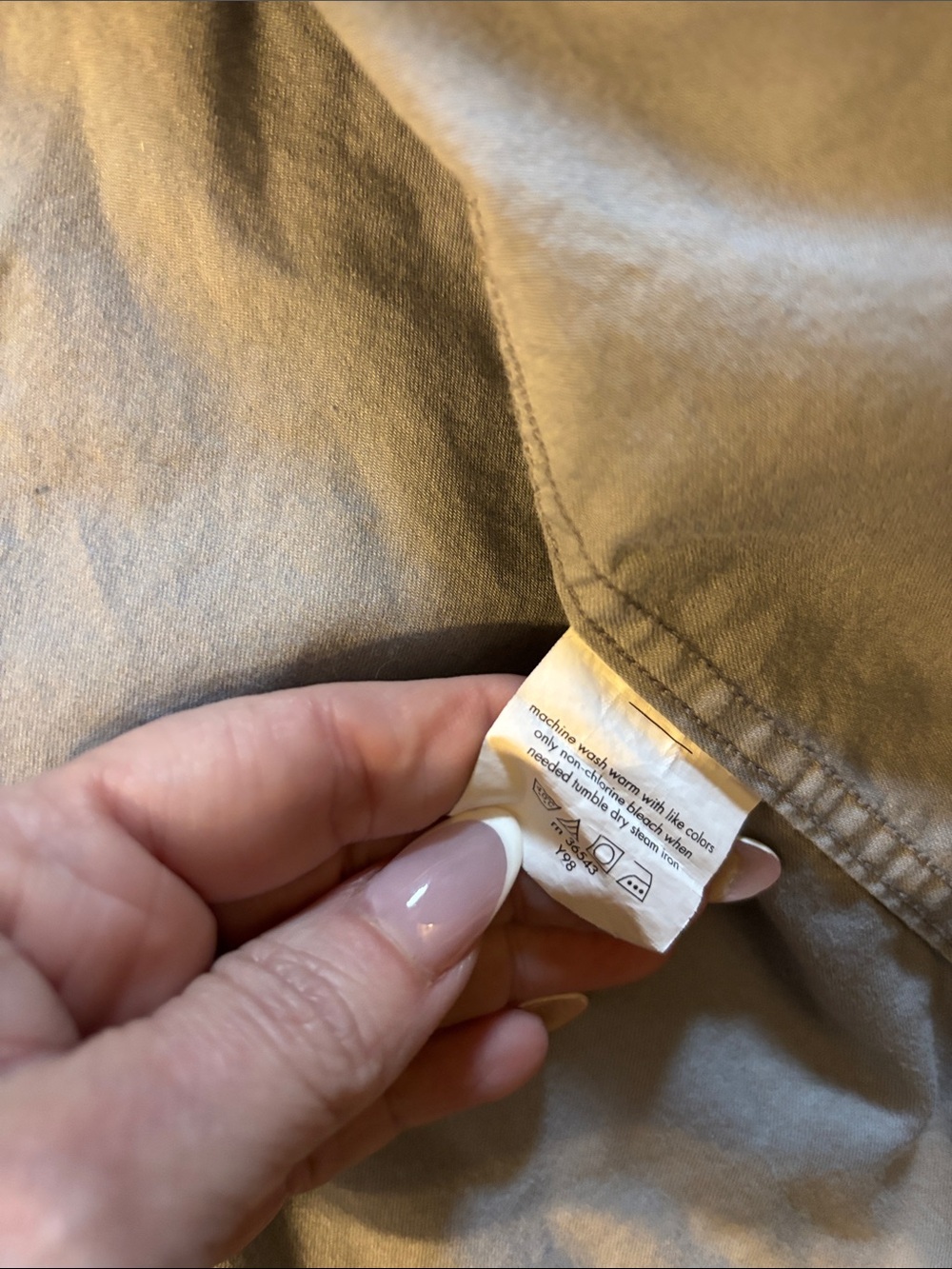 Gray button down - Picture 3 of 5
